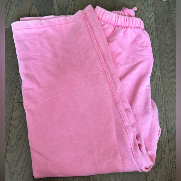 SOLD- BNTW - GAP x Madhappy - Straight Sweatpants - S - Pink/Meadow - Picture 4 of 7